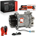 A/C Compressor with Clutch for Chevrolet Silverado 1500 2500 3500 