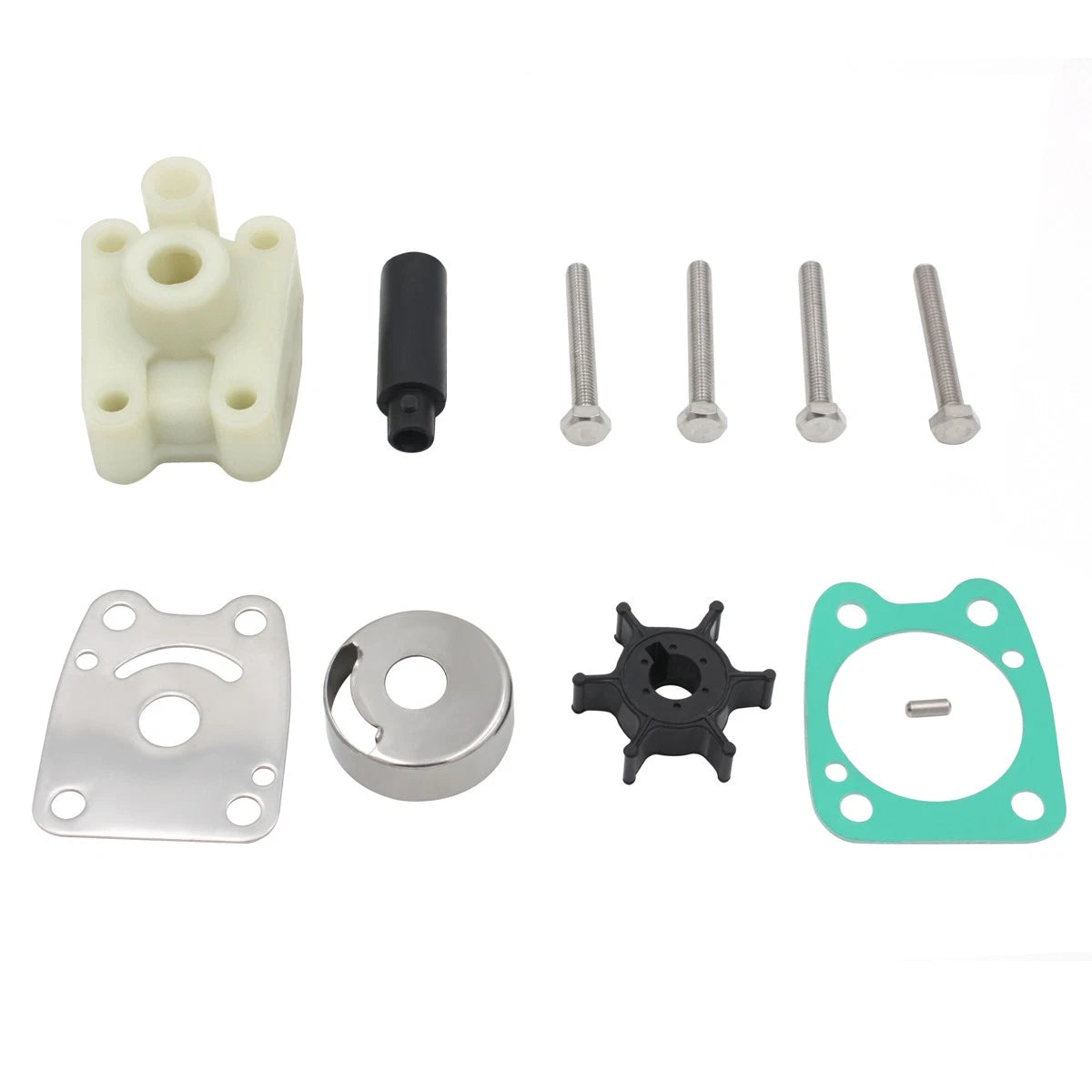 Water Pump Impeller Kit for Mercury Mariner 4hp 5hp (4A 5C) (47-96305M)