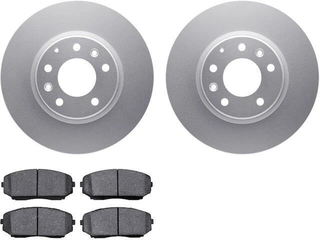 Front Brake Pad and Rotor Kit for Mazda CX-7 (2007–2012) DF797DB