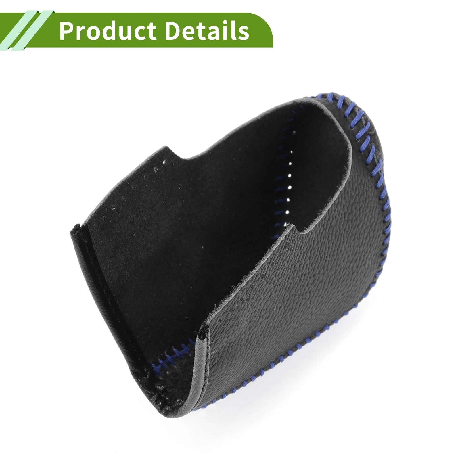 1 Pc Gear Shift Knob Cover for Nissan Altima (2013–2018) Pebbled Black Blue