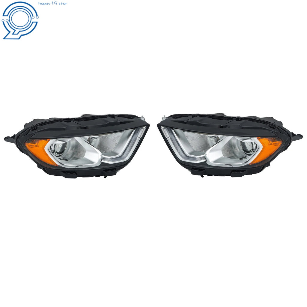 Chrome Bezel for Ford EcoSport (2018–2023) Halogen Headlight LED DRL Pair