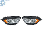 Chrome Bezel for Ford EcoSport (2018–2023) Halogen Headlight LED DRL Pair