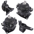 Set of 4 Engine Motor & Transmission Mounts for Honda Pilot (2009–2015)