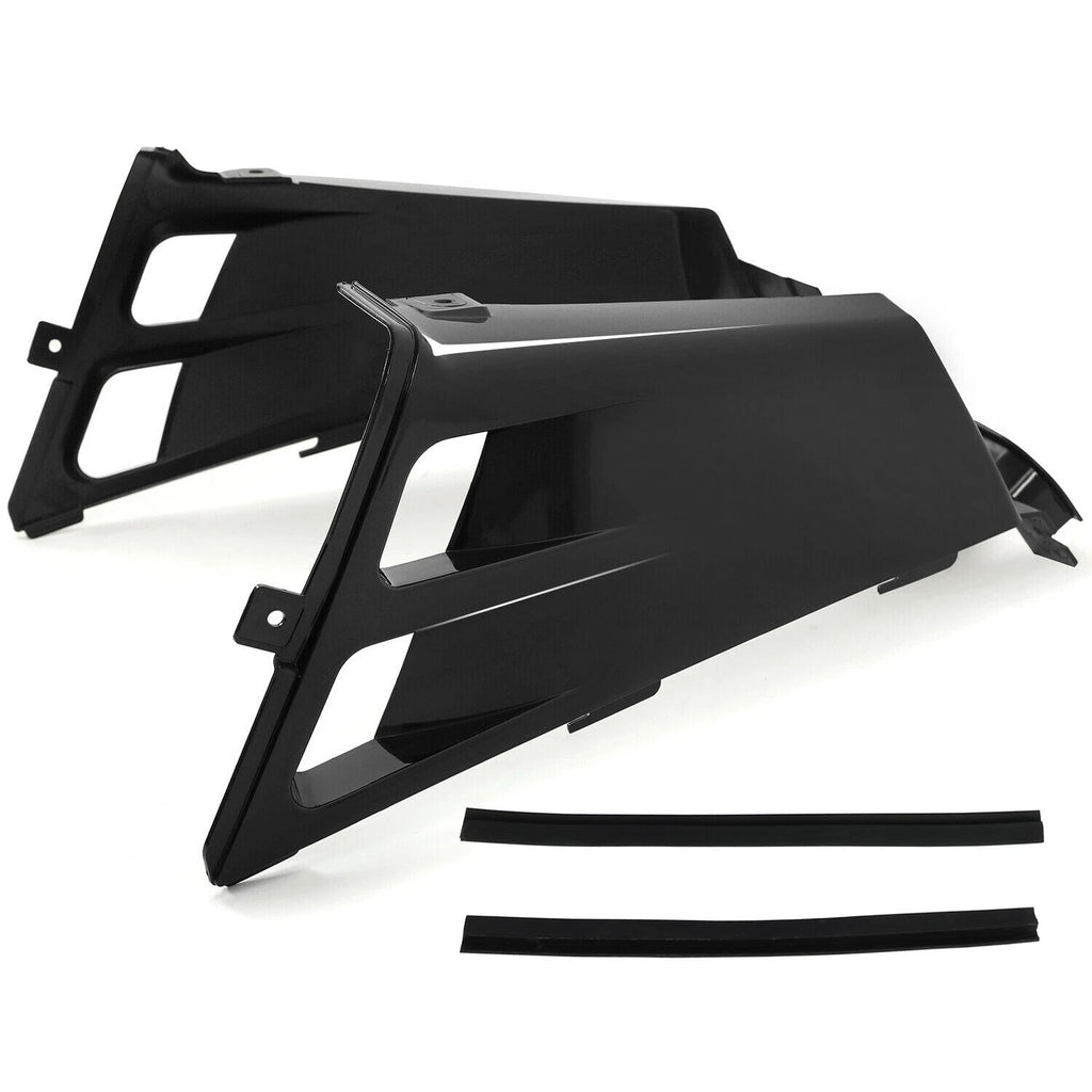 Gas Tank Side Covers for Yamaha Banshee 350 (1987–2006) Black