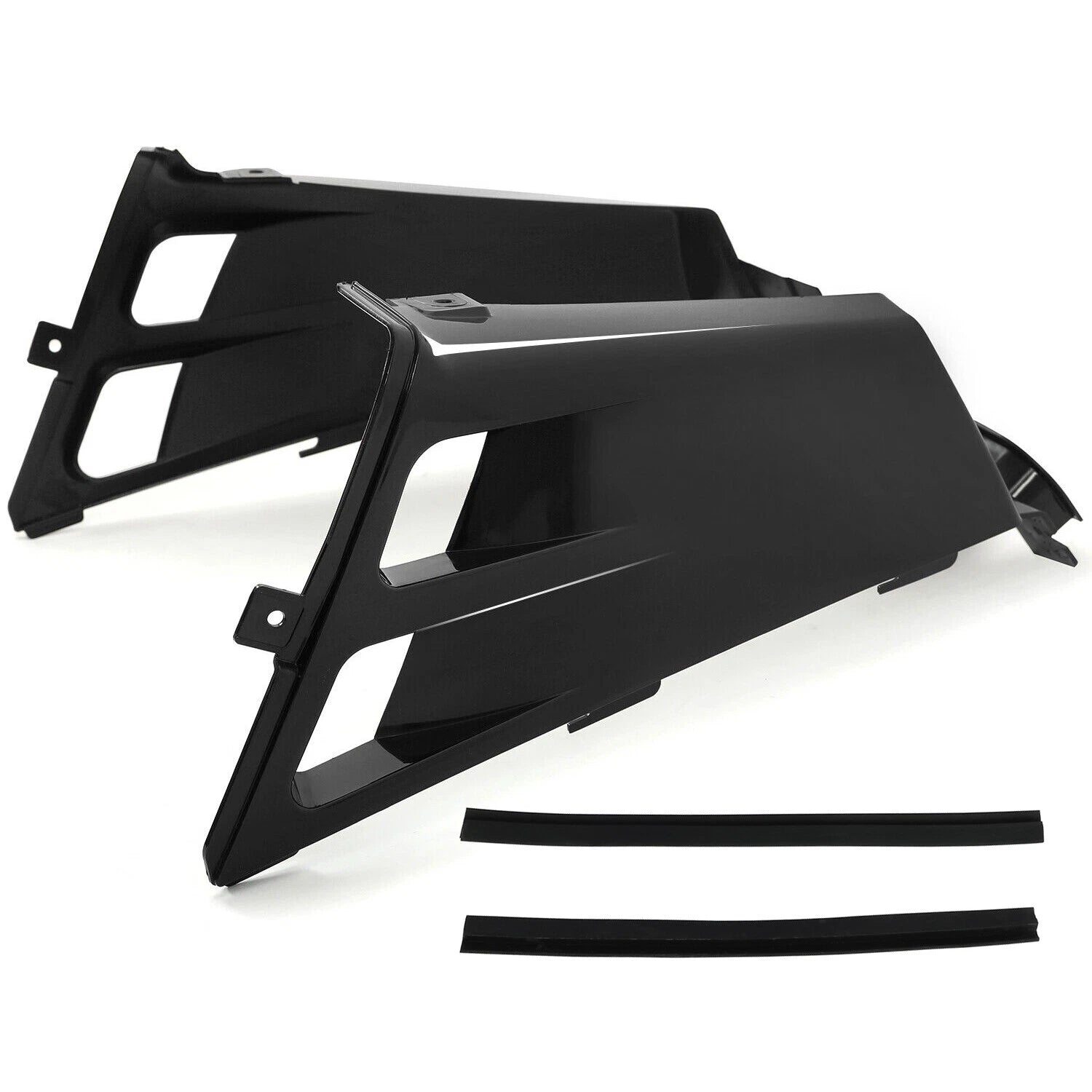 Gas Tank Side Covers for Yamaha Banshee 350 (1987–2006) Black