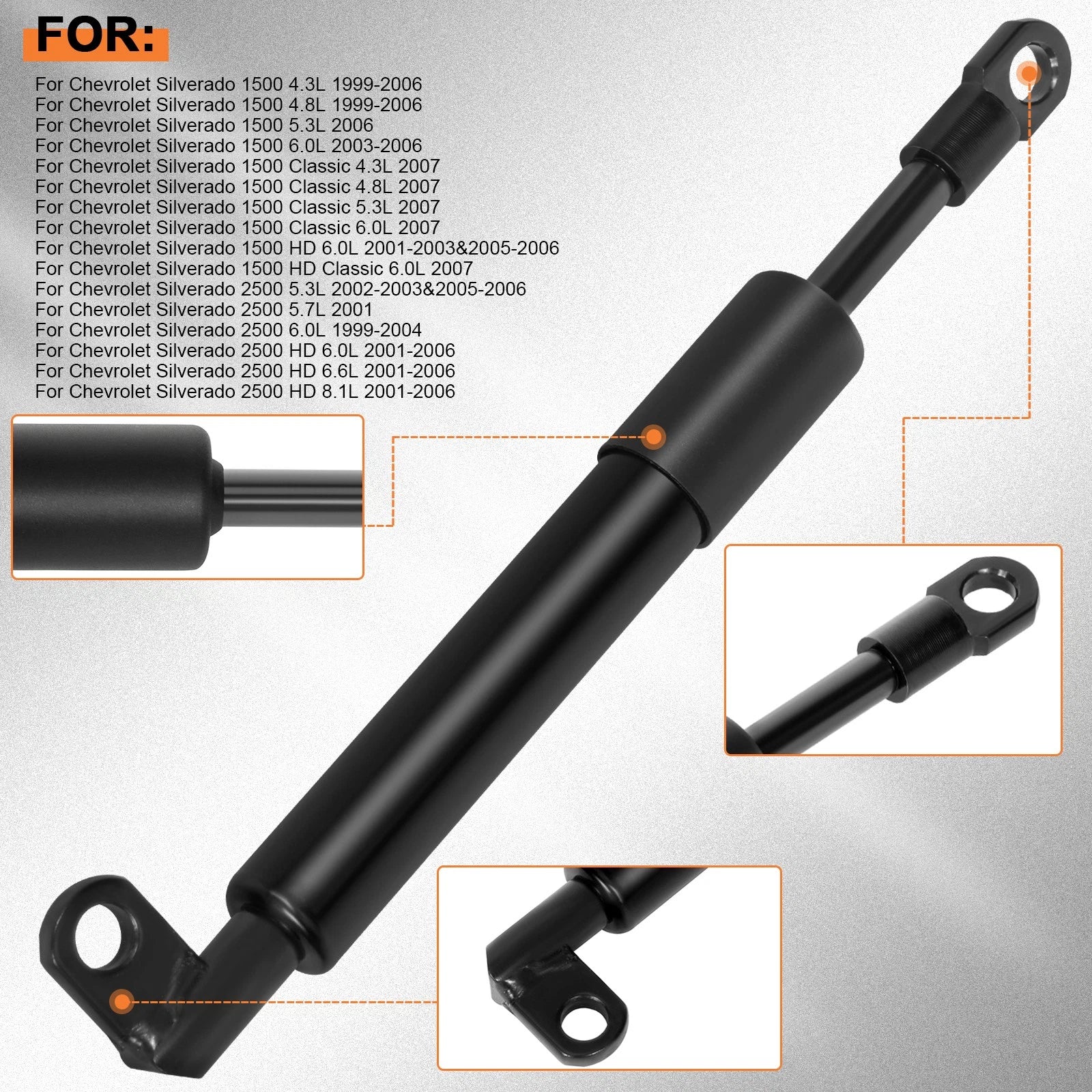 Tailgate Lift Support for GMC Sierra 1500 (1999-2006)