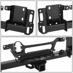 Bumper Reinforcement Bar for Ford F-150 (2015–2023) w/ Tow Package, Black