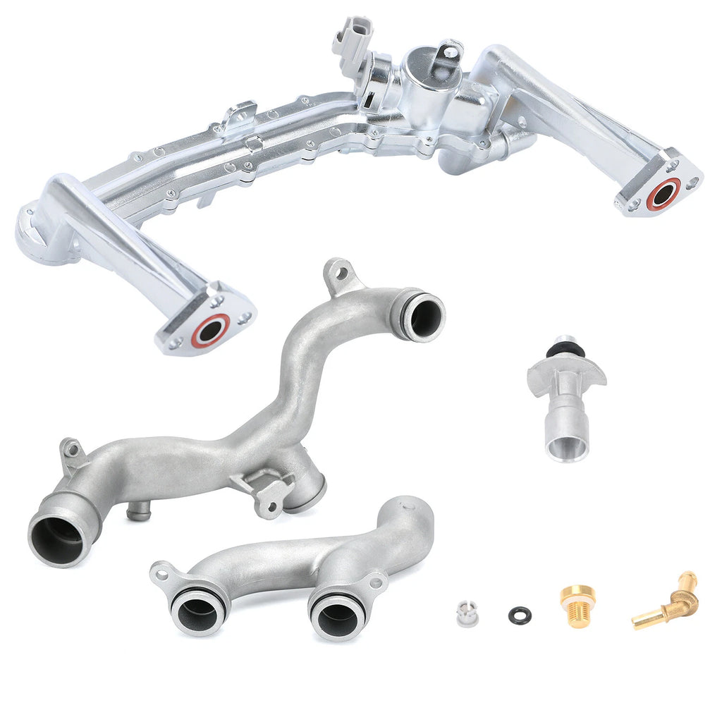 Upgraded Metal Coolant Crossover Pipe for Jaguar Land Rover (2010–2023)
