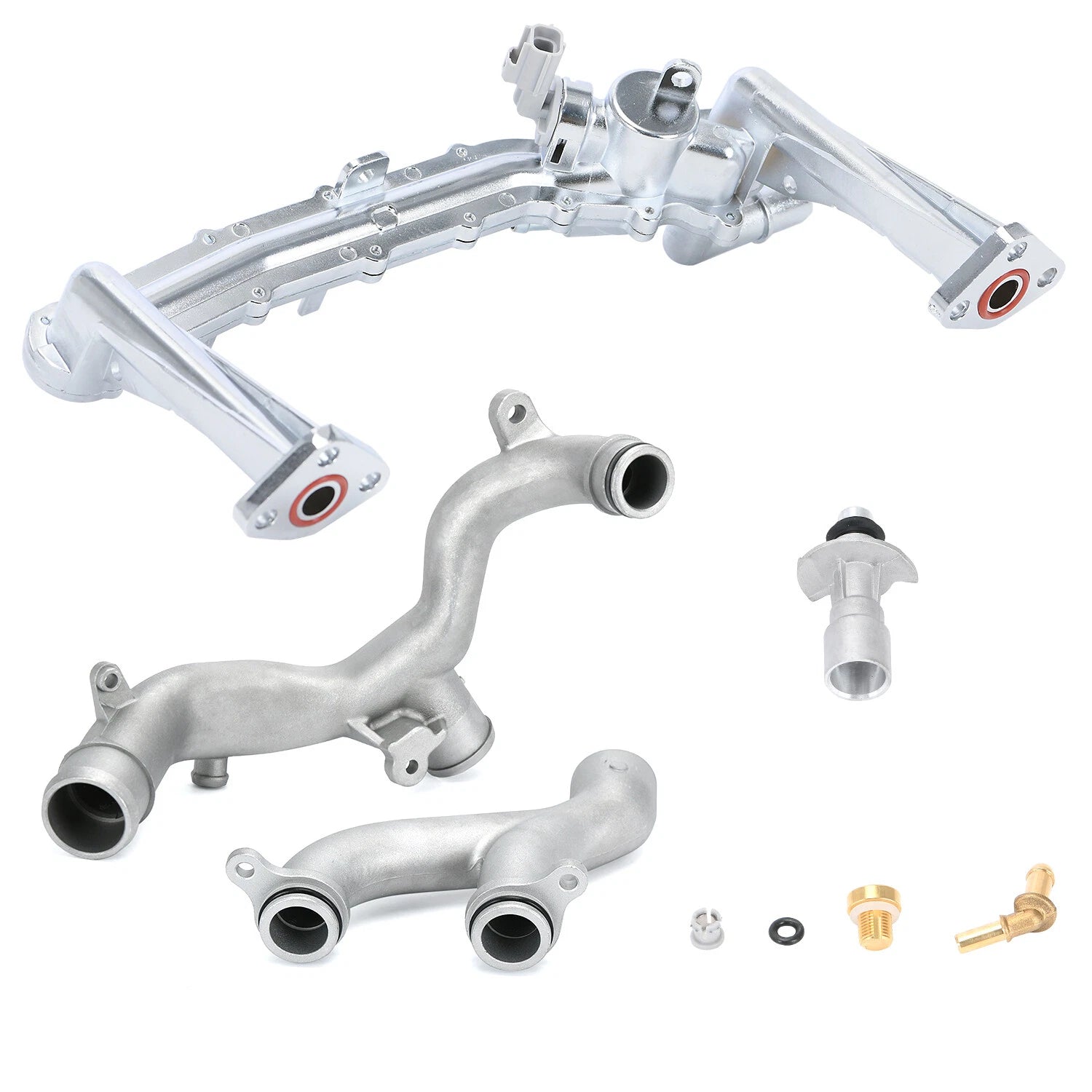 Upgraded Metal Coolant Crossover Pipe for Jaguar Land Rover (2010–2023)