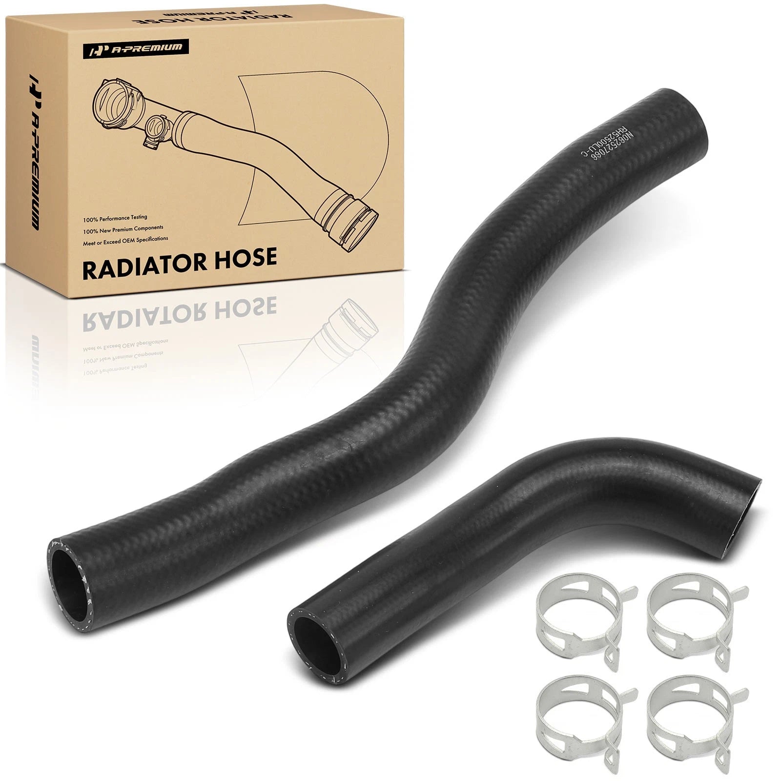 2X Upper & Lower Radiator Hose for Honda Odyssey (2018–2023)