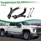 4pcs Front Suspension Control Arm Kit for Chevrolet Equinox (2010–2017) No.524157/524158