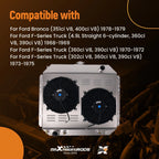 3 Row Radiator Fan Shroud Relay for Ford F-Series Truck (1973–1975)