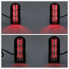 Saddlebag LED Insert Support & Brake Turn Light for Harley Road King (2014–2024)