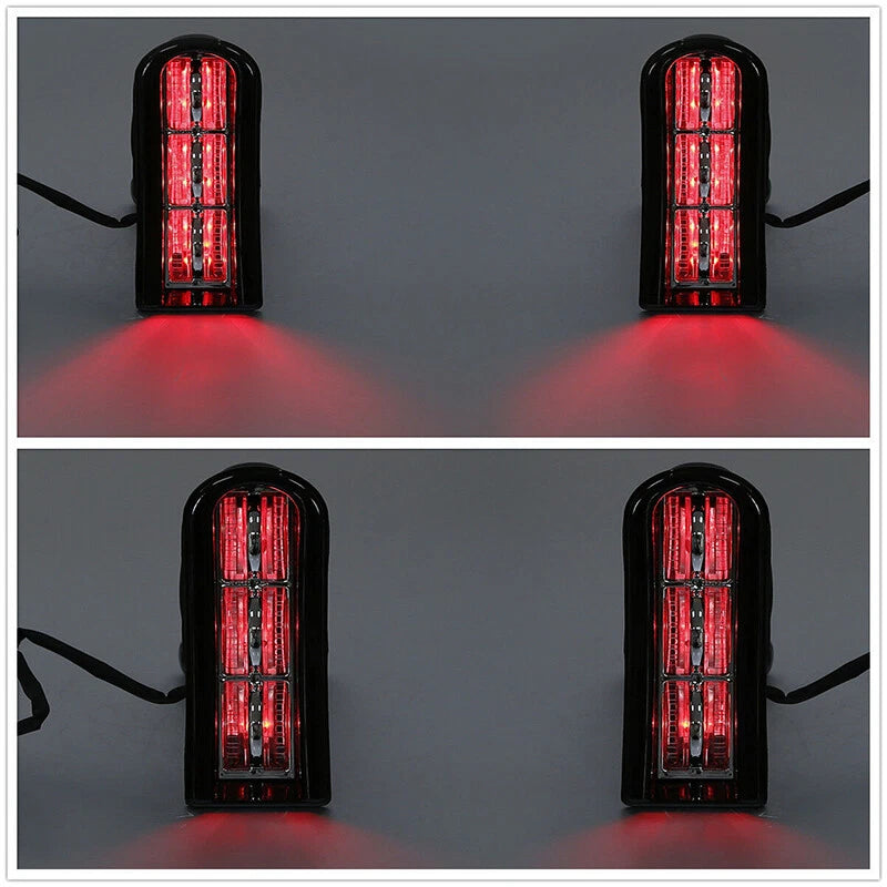 Saddlebag LED Insert Support & Brake Turn Light for Harley Road King (2014–2024)