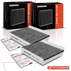 2X Activated Carbon Cabin Air Filter for Mercedes-Benz ML55 AMG (2000–2005)