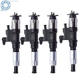 Set of 4 Fuel Injectors for Isuzu NPR NPR-HD Diesel (2001–2007)