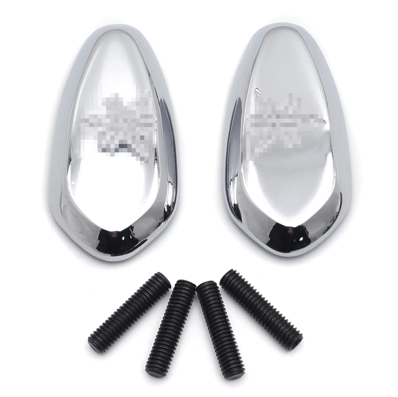 Mirror Block Off Base Plates for Yamaha R1 R6 (1998–2014) Engraved