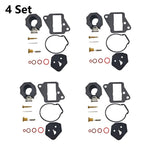 Set of 4 Carburetor Rebuild Kits for Yamaha Outboard 9.9 15 HP (1986–1995) 6E7-W0093-01