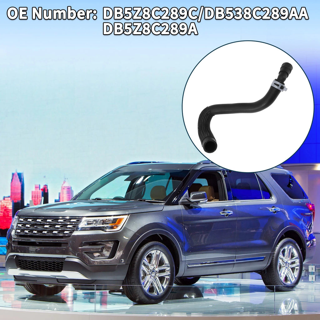 Radiator Hose Coolant Pipe for Ford Explorer (2011–2019) No.DB5Z8C289C Rubber