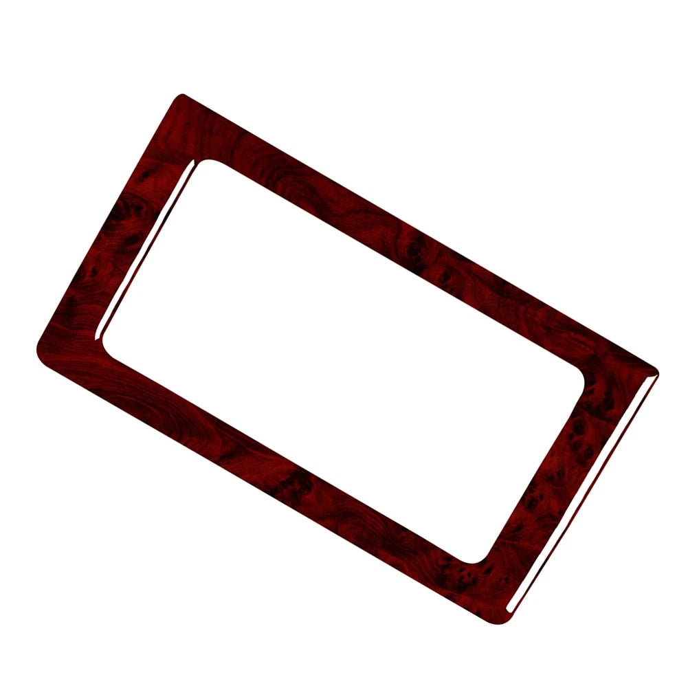 Rear Storage Box Frame Cover Trim for BMW 3 Series E36 (1994–1996) Red Wood Grain