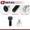 1 Set Anti-theft Wheel Lock Lug Nut Socket M141.25 for BMW