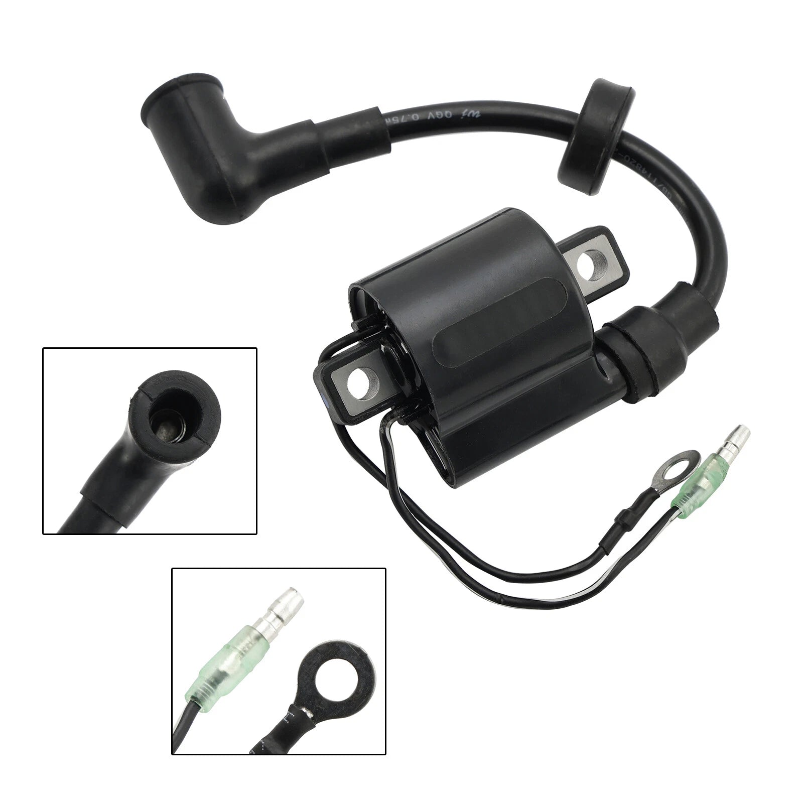 Ignition Coil for Yamaha 4HP 4C MHS/MHL, 5HP 5C MHL/MHS 6E0-85570-00