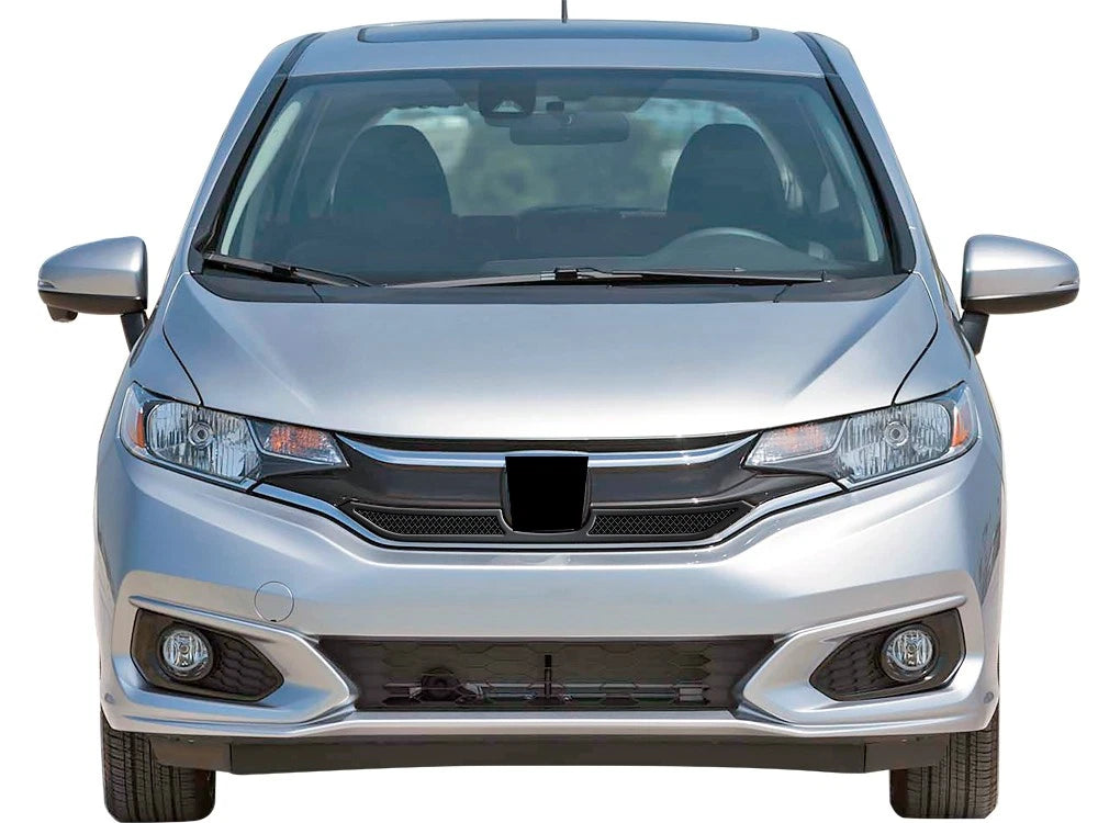 Stainless Black Mesh Grille Insert for Honda Fit (2018–2019)