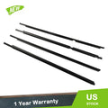 Black Outer Window Weatherstrip Molding Trim Seals for Toyota 4Runner (2003–2009)