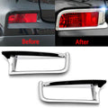 Chrome Rear Bumper Reflector Molding Cover Trim for Honda CR-V (2015–2016)