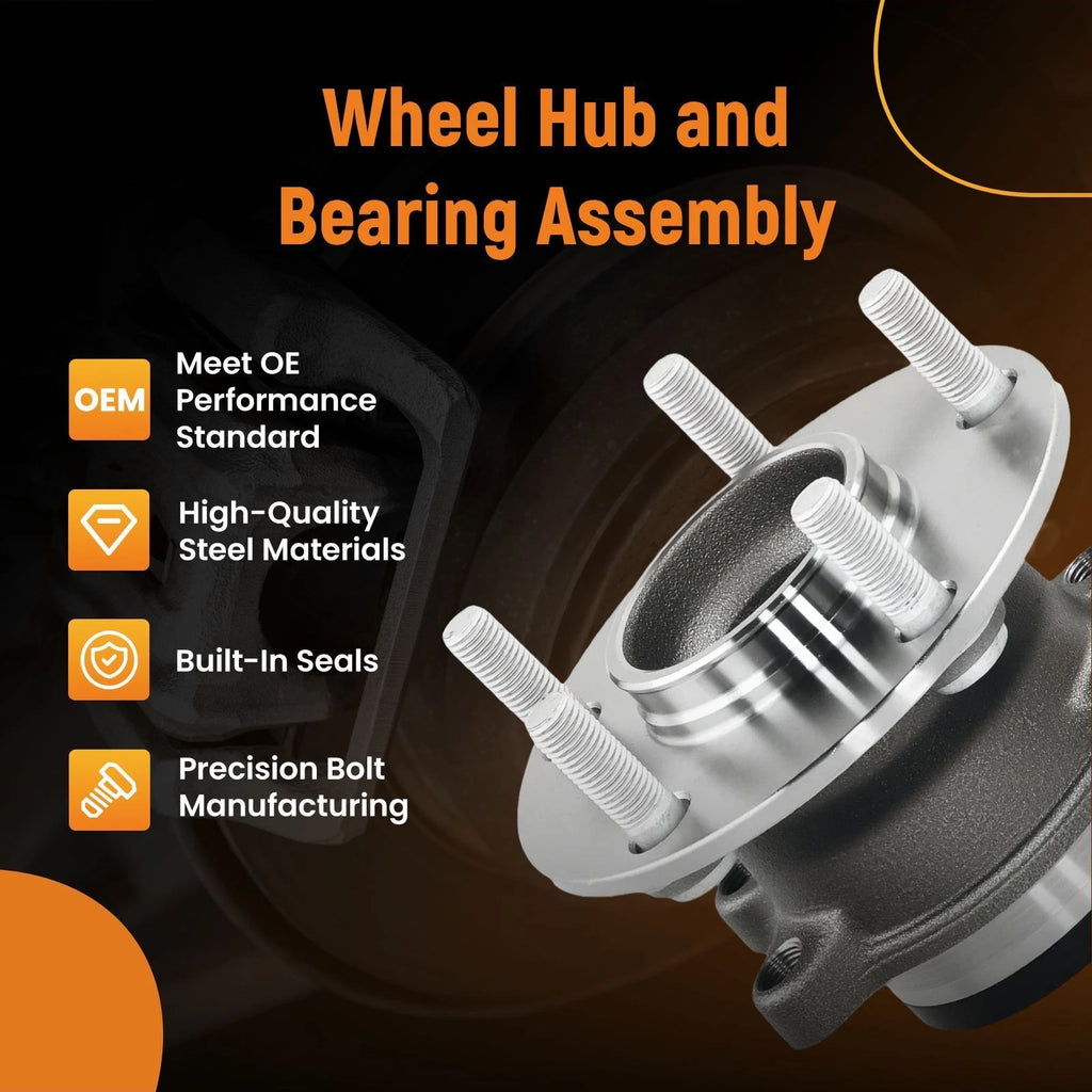 5 Stud Rear Wheel Hub Bearing for Mitsubishi Outlander (2013–2020) 512563 3785A033