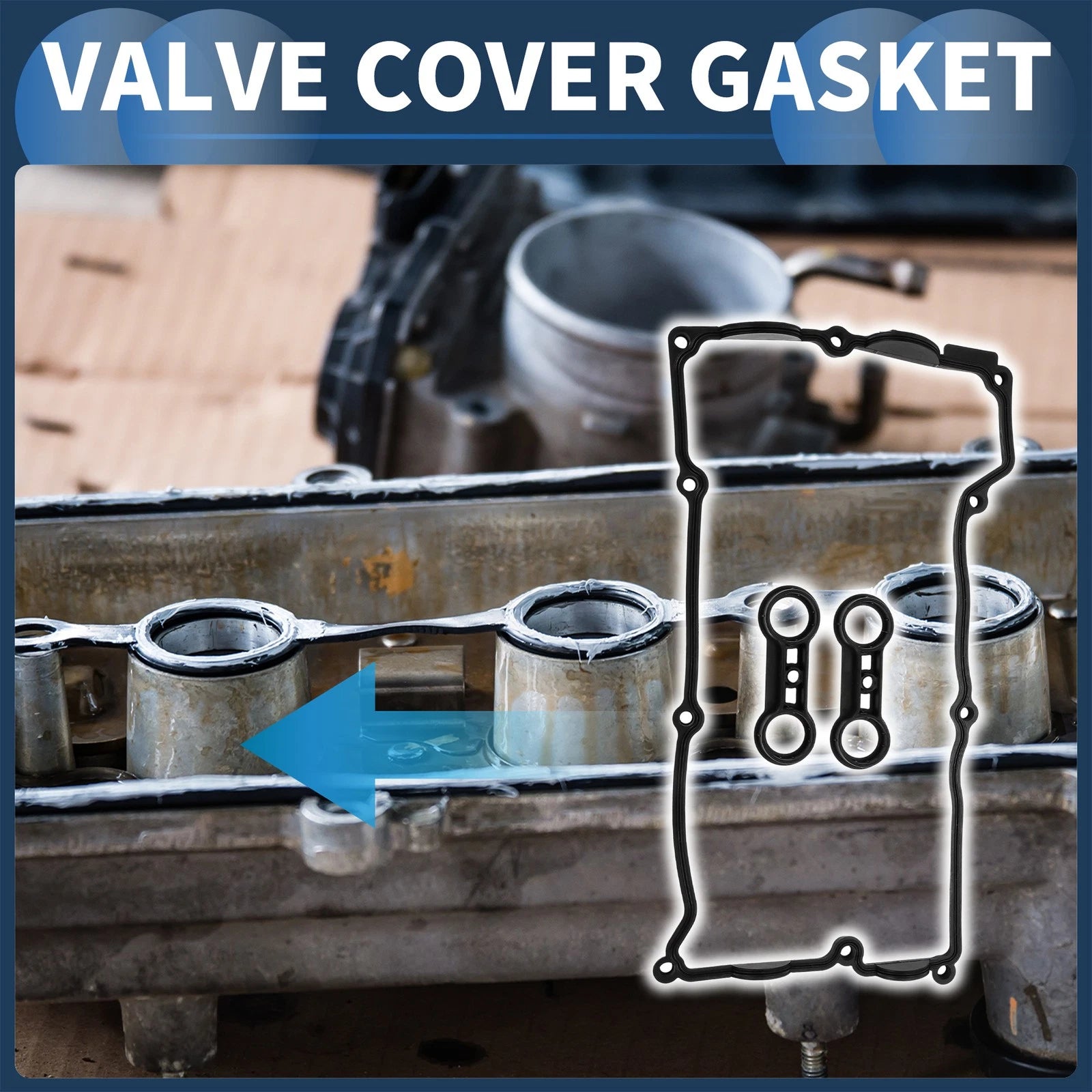 Valve Cover Gasket Set for BMW 3 Series (2002–2005) 11120031987