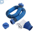 90-Degree Adapter for RV Sewer Hose (10ft)