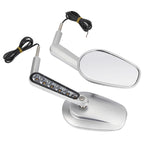 Rear View Mirrors with LED Turn Signals for Harley V-Rod Muscle (2009–2017)