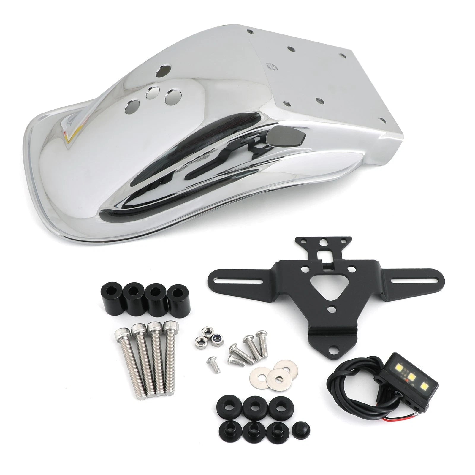 Rear Fender Mudguard for Kawasaki Z900 RS Z900RS Cafe (2018–2022) Chrome