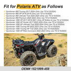 2X Wheel Rim Caps for Polaris Sportsman 850 Touring SP (2017–2024)