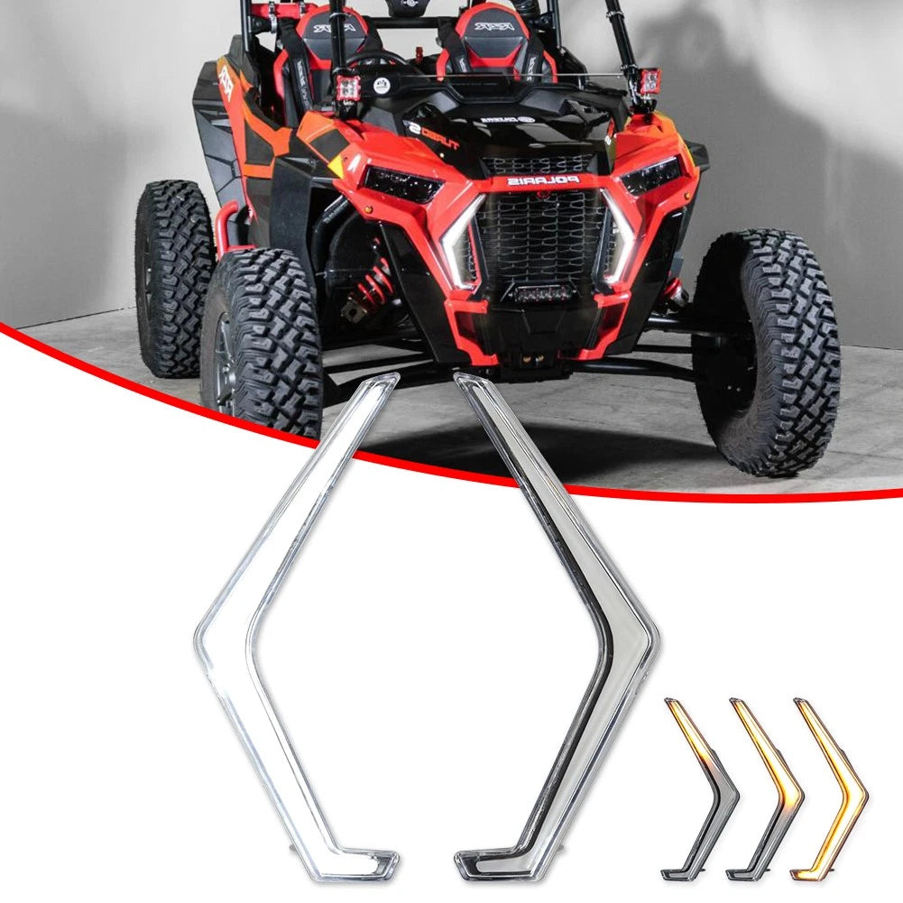 Sequential Amber & White Fang Lights for Polaris RZR XP 4 1000 (2018–2023)