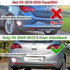 Left Hand Rear Bumper Reflector for Vauxhall Opel Astra J (2009-2012)