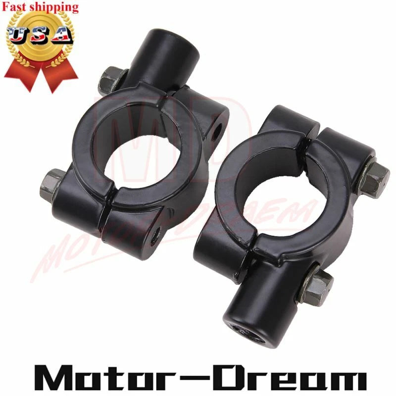 Set of 2 Rear View Mirrors for Honda TRX 250 350 400 450 (2000–2023)