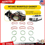 Set of 12 Upper & Lower Intake Manifold Gaskets for Audi A6 Quattro (1998–2005)