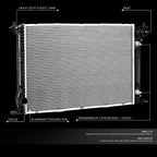 OE Style Aluminum Core Cooling Radiator for Audi S5 RS5 (2008–2015)