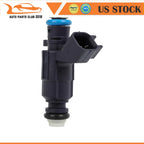 Set of 6 Fuel Injectors for Chevrolet Equinox Malibu Pontiac G6 G8 Cadillac CTS SRX