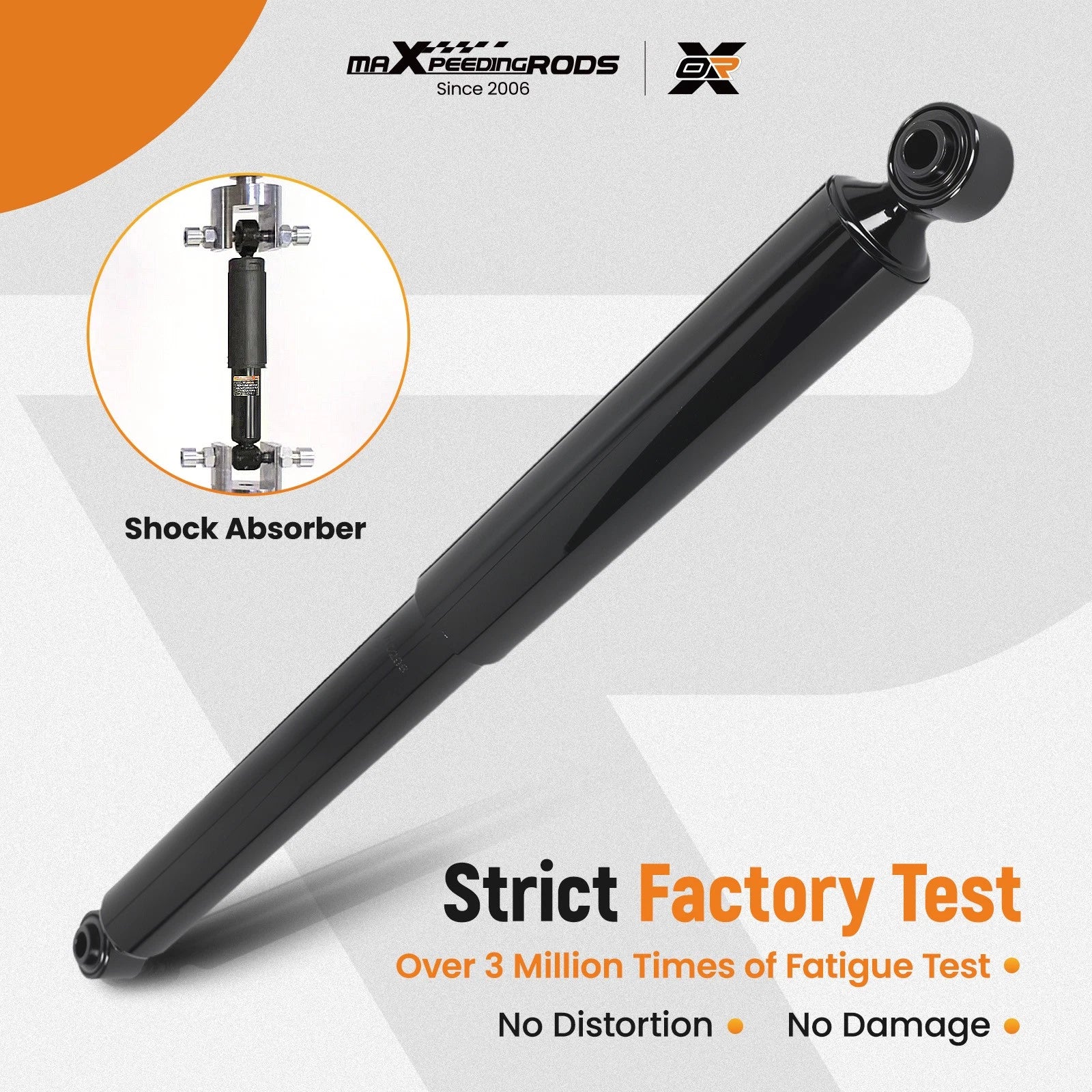 2X Rear Shock Absorber Assembly for Dodge Ram 1500 4WD (2002-2008)