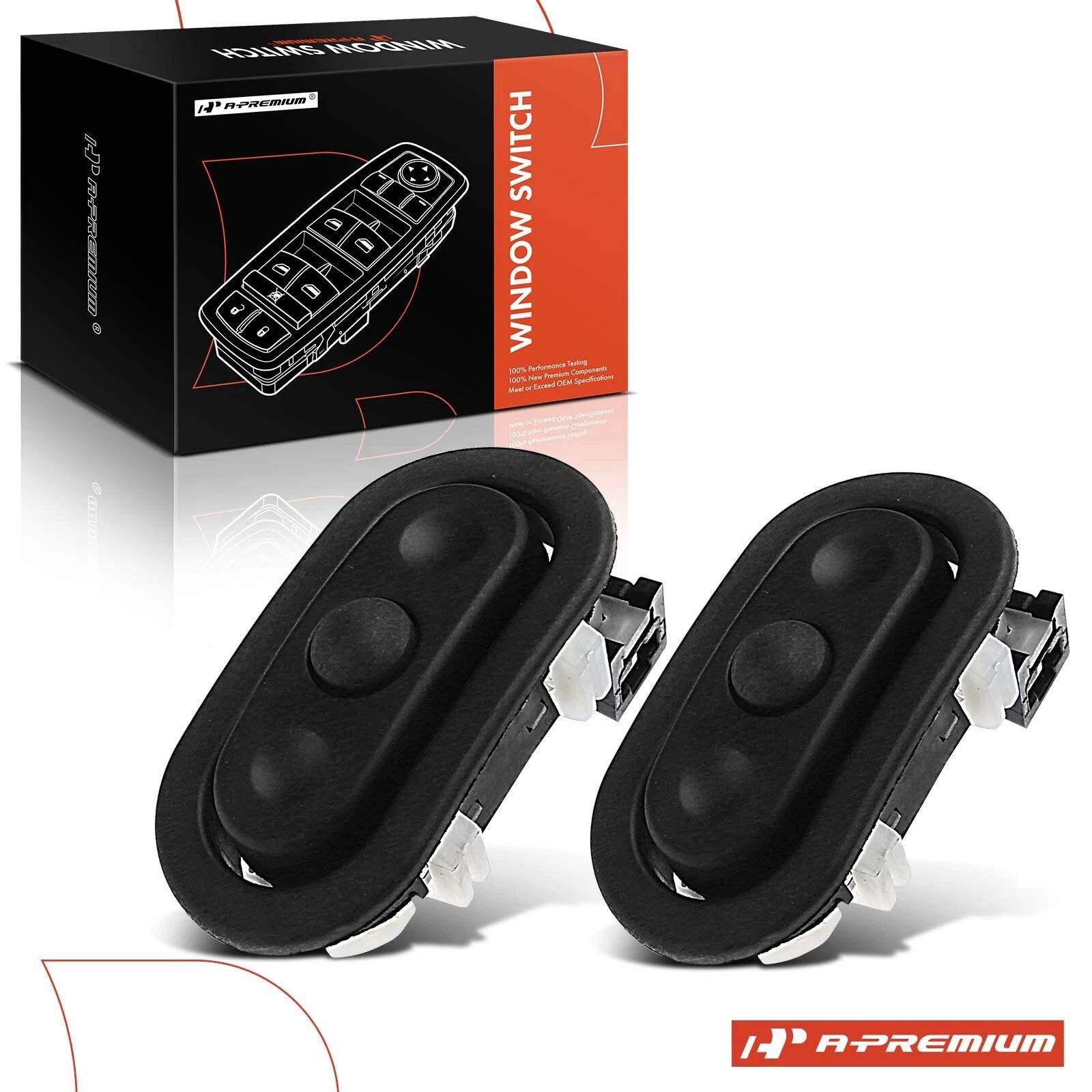 2X Steering Wheel Audio Control Switch for Ram 1500 2500 3500 (2010–2023)