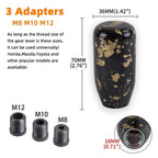Forged Carbon Fiber Manual Gear Shift Knob Lever Shifter - Universal