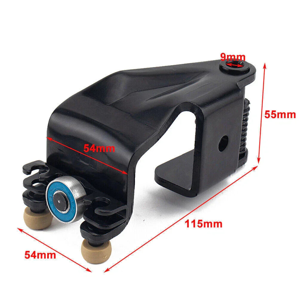 Right Black Center Mount Sliding Door Rollers for Honda Odyssey (2005-2010)