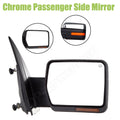 Power Heated LED Signal Chrome Passenger Side Mirror for Ford F150 (2004–2014)