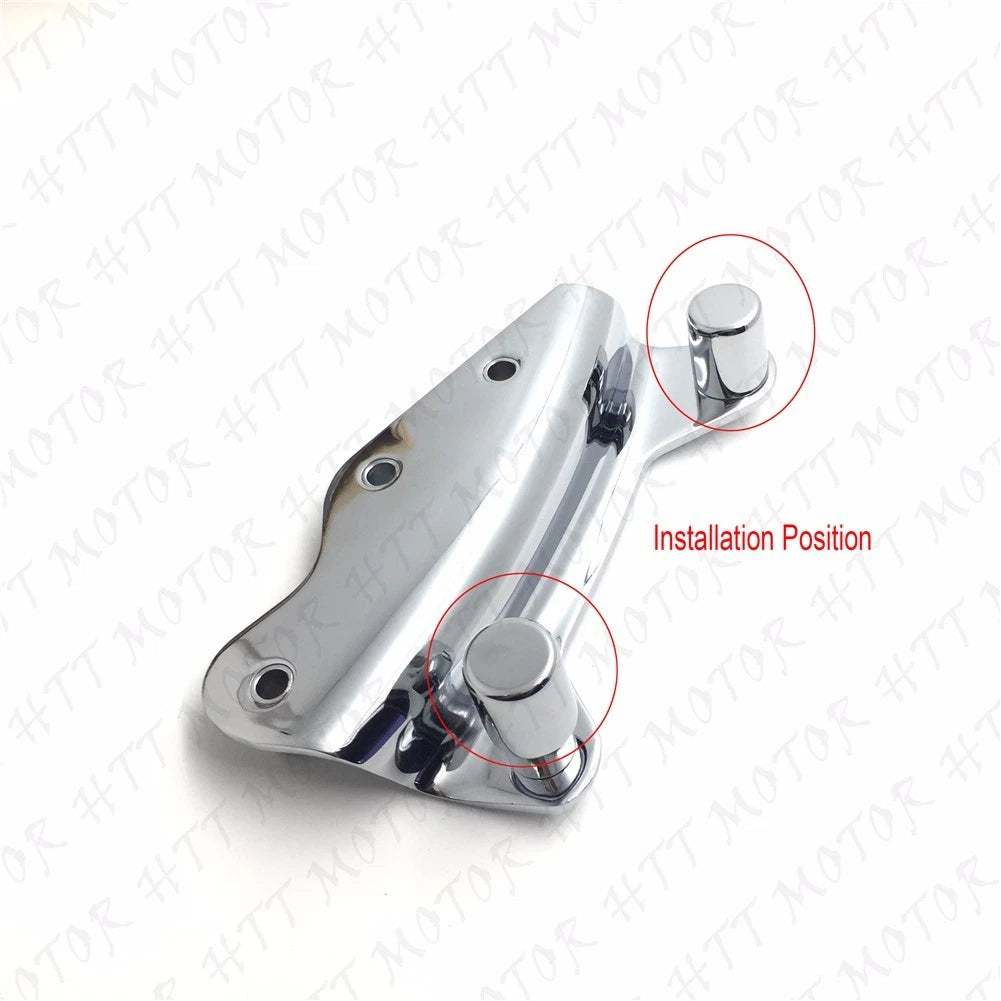 Chrome Docking Hardware Cover Point Kit for Harley Touring (2009–2016) 48225-10