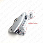 Chrome Docking Hardware Cover Point Kit for Harley Touring (2009–2016) 48225-10