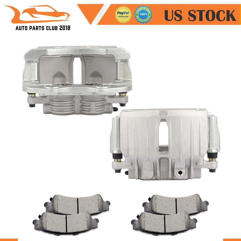 Brake Calipers & Ceramic Pads for GMC Sierra 1500, Yukon XL 1500 (2007–2014)