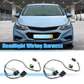 2Pcs Headlight Wiring Harness 645-539 15930264 for Chevrolet Malibu (2008–2012)